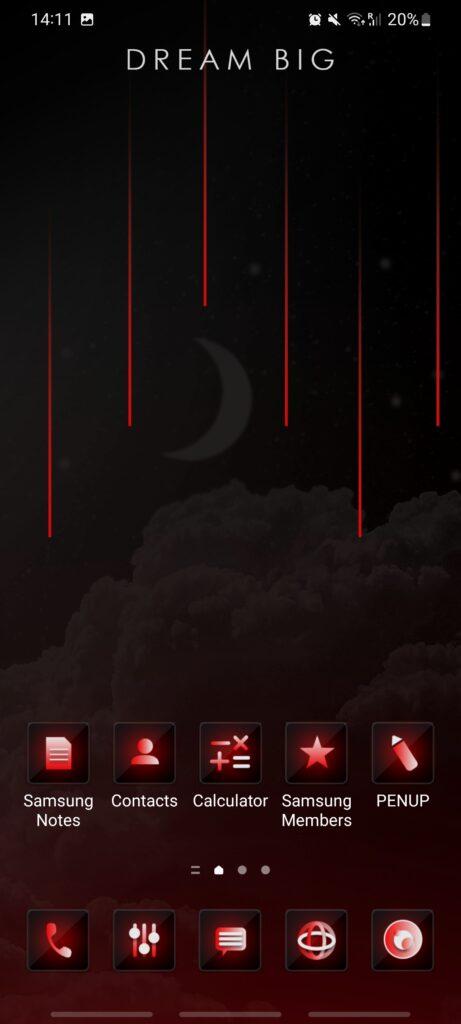 red dream theme