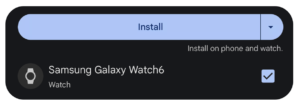 watch face install wear os smartwatch