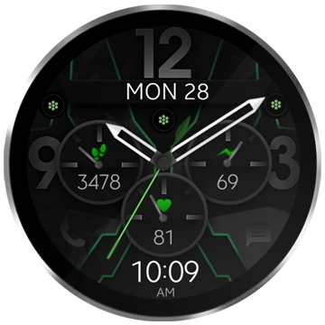 watch face analog wear os dream 59