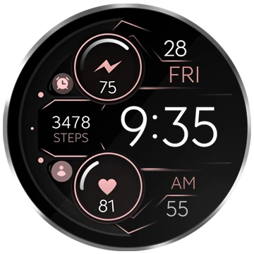 watch face wear os digital