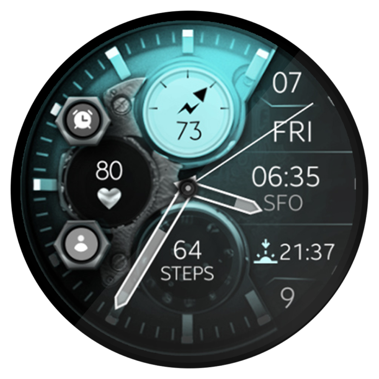 Dream130 watch face wear os