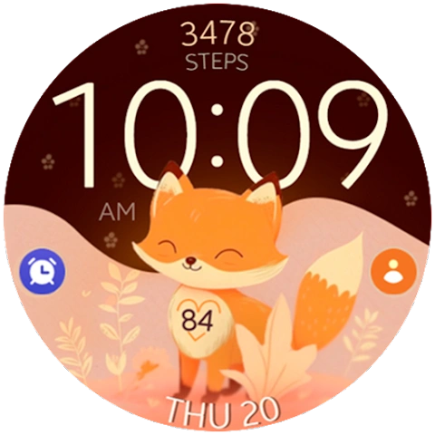 fox watch face