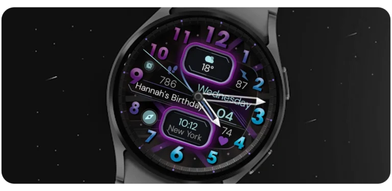 colorful watch face wear os google pixel watch