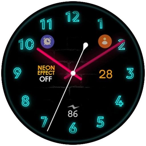 neon watch face