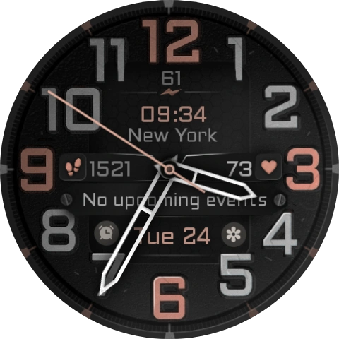 big numbers watch face galaxy watch dream 135