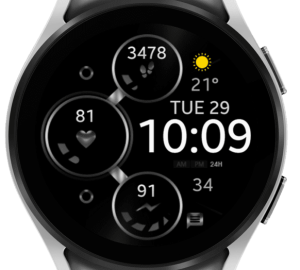 Silver Digital Watch Face-watch5 monkeys-dream-best