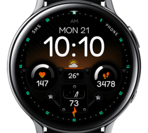 Dream 107 Digital Watch Face by Monkeys Dream