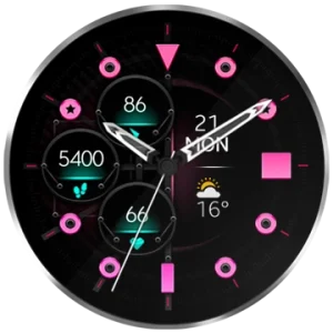 watch face analog modern wear os dream 115