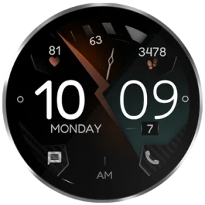 watch face minimal digital elegant wear os dream 65