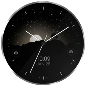 watch face wear OS minimal