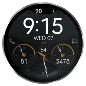 watch face wear os best modern digital dream 64 samsung google