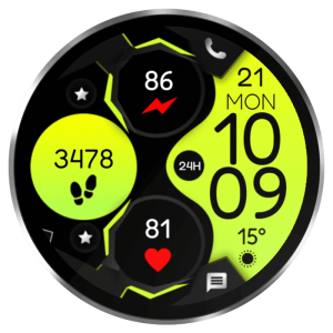 watch face wear os best sport colorful sporty dream 85 modern digital analog samsung google