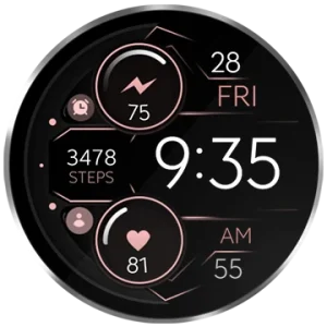 watch face wear os digital